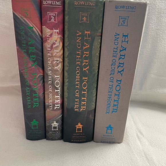 Scholastic Other - Scholastic Harry Potter Book Collection - Used 2 - 5 ( 5 has no cover )